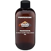 Pumpkin Chai Type Fragrance Oil (Our Version of The Brand Name) (8 oz Bottle) for Candle Making, Soap Making, Tart Making, Room Sprays, Lotions, Car Fresheners, Slime, Bath Bombs