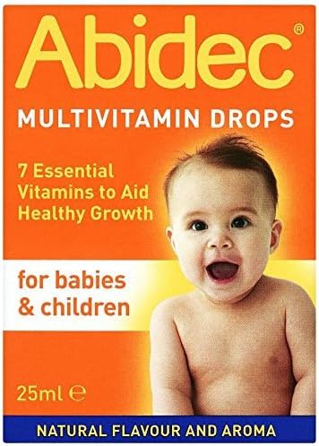 Abidec Multivitamin Supplement for Babies and Children Drop, 25 ml