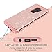Samsung Galaxy S9 Plus Case, Style4U Phone Cover [Shockproof] S9+ Stylish Case Sparkle No-Mess Glittler Armor Bling Protective Phone Cover for Samsung S9 Plus [Rose Gold / Rose Gold]