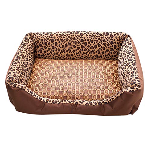DEESEE(TM) Small Medium Large Size Pet Dog Cat Sleeping Mat Pad Summer Cooling Cushion New (L)