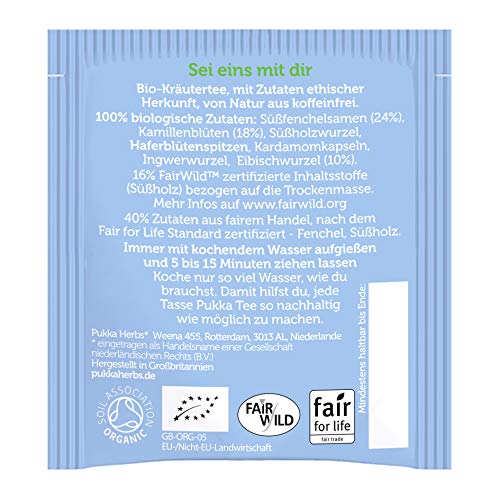 Pukka Bio-Tee Relax 80 Teebeutel, 4er Pack (4 x 20 beutel) – Bild 5