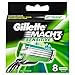 Gillette Mach 3 Sensitive Power Razor Blades - (Pack of 8)