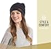 Brook + Bay Cable Knit Multicolored Beanie Stay Warm & Stylish This Winter - Thick, Soft & Chunky Beanie Hats for Women & Men - Serious Beanies for Serious Style