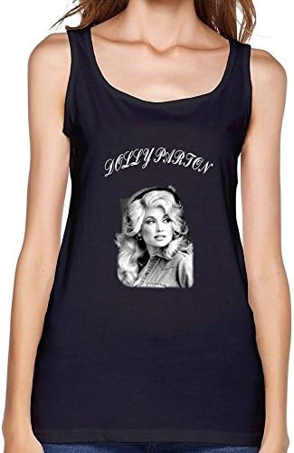 Foxgax Women's Dolly Parton Singer Country Music Tank Top