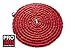 150’ Big Red Expandable Garden Hose by Pro Green | Free Spray Nozzle | Water Hose includes Nickel Plated Brass Fittings | Flex Hose Expandable and Retractable in Seconds | Warranty Included