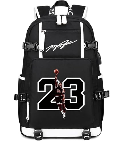 Amazon.com | Jordan Air HBR Jumpman Backpack Black/Elephant Print