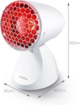 Beurer Sanitas SIL06 Infrared Heat Lamp 100W Bulb 5 Angles White view 5