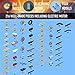 4 in 1 electric race car building set, 216 pieces kids DIY...