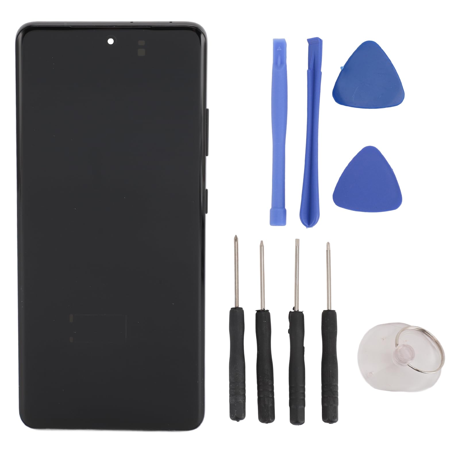 Diyeeni Organic LED Screen Replacement Touch Display Digitizer Assembly with Frame for S21 Ultra Screen Replacement Kit with Repair Part Tools 6.8inch