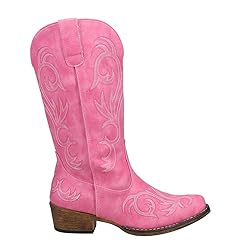 Roper Womens Riley Boot, Pink, 11