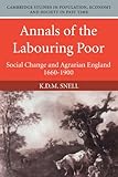 Front cover for the book Annals of the Labouring Poor by K. D. M. Snell
