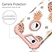 iPhone 8 Case, iPhone 7 case PIXIU Three Layer Heavy Duty Hybrid Sturdy Armor Shockproof Protective Phone Cover Cases for Apple iPhone 8 and iPhone 7 Pineapple Rose Gold