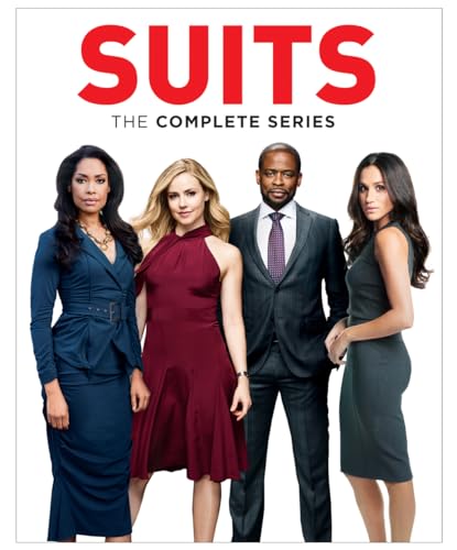 Suits: The Complete Series Blu-ray Box Set - All 9 Seasons, 134 Episodes, Bonus Features with Harvey Specter & Mike Ross
