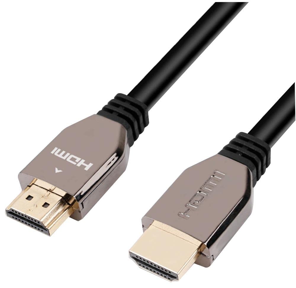 Pro Signal Ultra High Speed HDMI Cable 3m – 8K@60Hz, 4K@120Hz, 48Gbps, HDR, ARC, eARC, Gold-Plated, Zinc Alloy Headshells – Black (PSG3326-HDMI-3M)