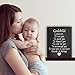 Ocean Drop Designs - Godchild Chalkboard Style Print - Perfect for Christening, Baptism, Baby Showers - PRINT ONLY - 8