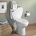 American Standard 5350110.020 Cadet 3 Slow-Close Elongated Front Toilet Seat and Cover, 1 Count (Pack of 1), White