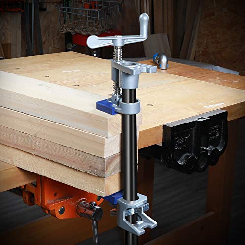 Paquete de 2 abrazaderas de tubo WORKPRO, abrazaderas de tubo ligeras de fundición a presión de aluminio para tubería negra I.D de 3/4 pulgadas, sujeción firme y estable con pies en forma de H para carpintería y metalurgia Paquete de 2 abrazaderas de tubo WORKPRO, abrazaderas de tubo ligeras de fundición a presión de aluminio para tubería negra I.D de 3/4 pulgadas, sujeción firme y estable con pies en forma de H para carpintería y metalurgia