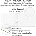 ARTEZA Watercolor Paper, 32 Sheets Each, 9x12 Inch Water Color Paper, 140lb/300gsm, Cold Press, Acid Free Art Paper