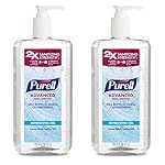 PURELL Advanced Instant Hand Sanitizer, 1 Liter (Pack of 2)