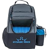 Dynamic Discs Trooper Disc Golf Bag - Fits Up to 18+ Discs and Four Putters - Introductory Disc Golf Backpack - Lightweight and Durable