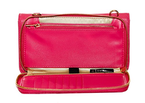 Jill-e Designs Isabel Smartphone Crossbody with battery charging Universal/SmartPhones, Sorbet (473189) - Thumbnail 4