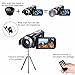 Digital Camcorder,3.0 Inch FHD 1080P Camera Camcorder,24MP Video Camera with 270 Degrees Rotatable Screen,16X Digital Zoom Camcorder Recorder