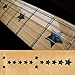 Jockomo Everly Brothers Star (BLACK Pearl) Guitar Inlay Sticker