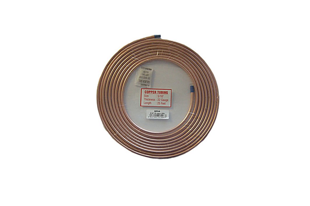 Tecniks BP02 Copper Nickel Brake Pipe, 25 ft, 3/16-inch