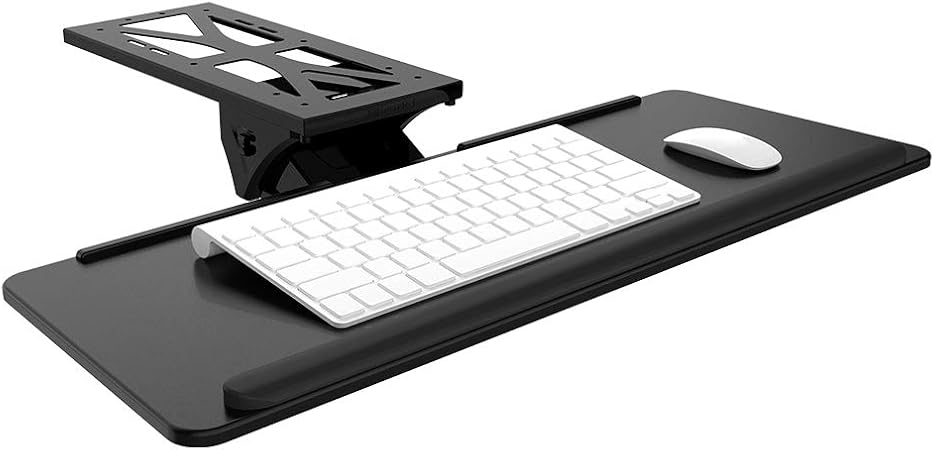 Flexispot Kt1b Adjustable Keyboard Tray Ergonomic Design Standard Under Desk Sturdy Platform With Gel Wrist Rest Amazon Co Uk Kitchen Home