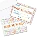 Drake Mason Kids Thank You Cards, 25 Fill in The Blank Thank You Cards for Kids, Children, Toddlers, Boys & Girls - Thank You Notes with Envelopes