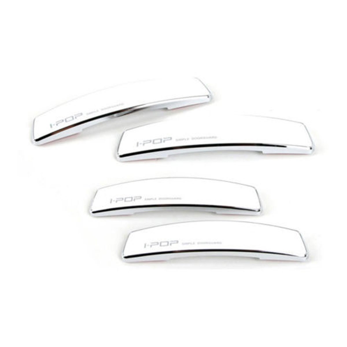 IPOP Car Slim Door Edge Guards Bumper Protector Guard Chrome Vehicle