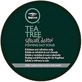 Tea Tree Special Detox Foaming Salt Scrub, Exfoliates, Refreshes Scalp, For All Hair Types, 6.5 oz.
