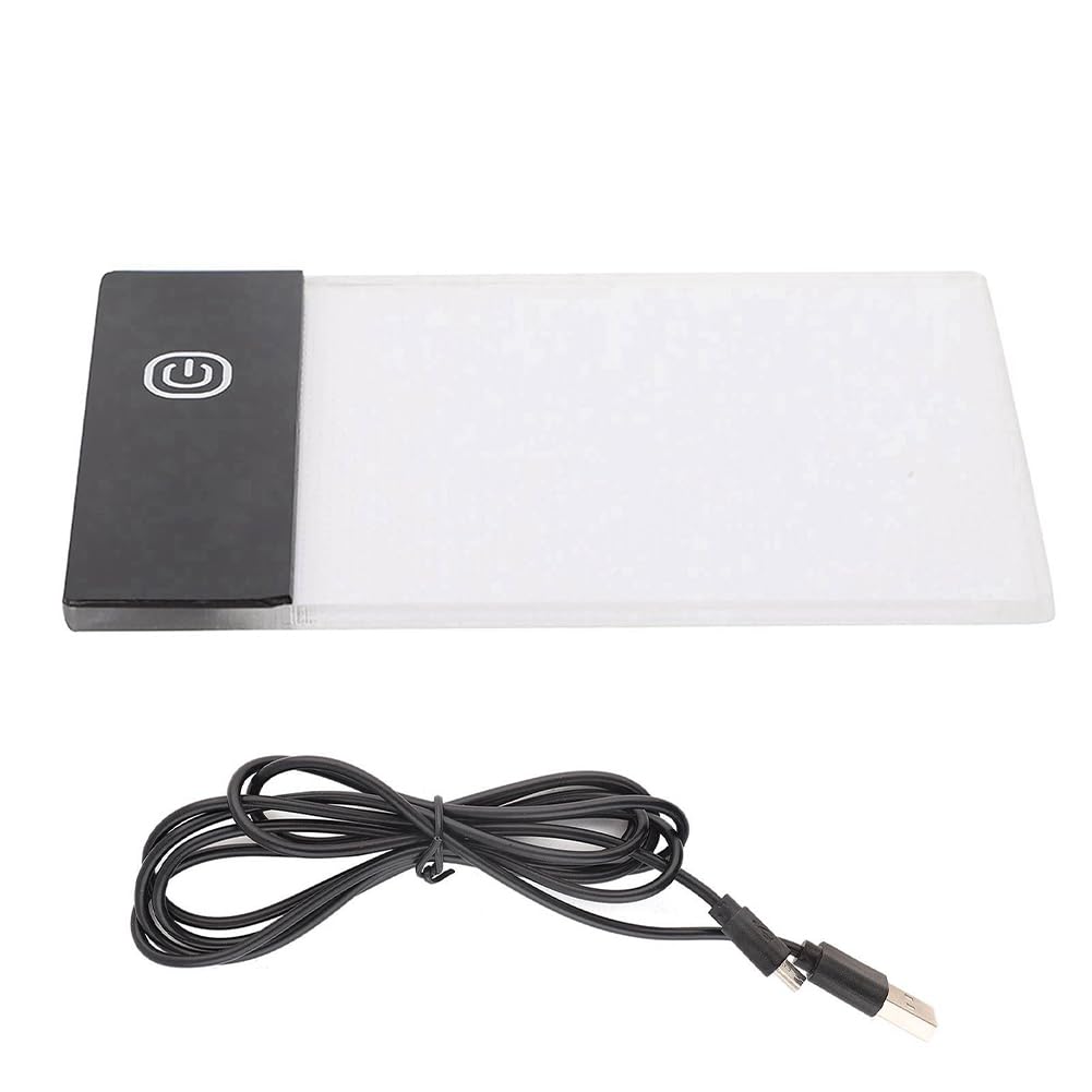 Joyzan Led Tracing Light Box, Portable Thin Lightbox Tracer Pad Eye Protection Function Dimmable Brightness Tablet Board for Trace Drawing Animation Sketching a6 Flip Book Painting Copy Stenciling