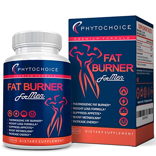 Best Diet Pills That Work Fast for Men-Natural Weight Loss Supplements-Thermogenic Fat Burning Pills for Men-Appetite Suppressant Carbohydrate Blocker Metabolism Booster-Belly Fat Burner for Men