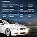 Ylife H11 H8 H9 LED Car Headlight Bulbs, 9600LM 6000K Head Lights with CREE XHP50 LED Chip, Head Lamp Conversion Kit for Car Vehicles Truck