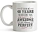 40th Birthday Gifts For Women Forty Years Old Men Gift Happy Funny 40 Mens Womens Womans Wifes Female Man Best Friend Basket 1978 Male Unique Ideas 78 Woman Wife Gag Dad Cute Girls Guys Good Husband