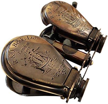 Artshai Antique Style Binocular Brass