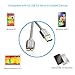 Samsung Galaxy S5/Note 3 Charger Cable, Jelly Comb Nylon Braided USB 3.0 Micro-B Fast Speed Data Sync & Charging Cable for Galaxy S5, Note 3, Tab Pro 12.2, External Hard Drive (6.6ft/1-Pack)