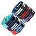 WITHit - Fitbit Charge/Fitbit Charge HR Slim Designer Sleeve - Band Cover - Stripe (Blue)