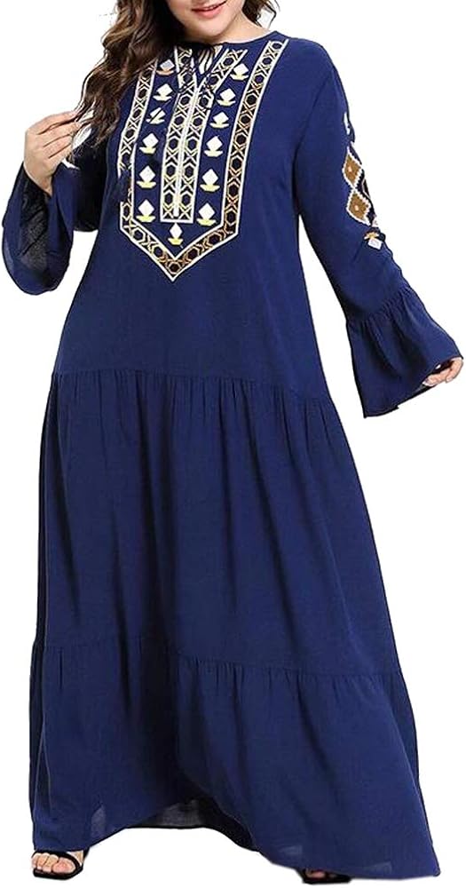 long sleeve indian dress