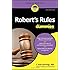 Robert's Rules For Dummies