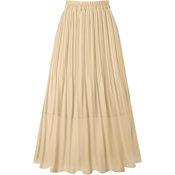 Amazon.com: Women Satin Skirts Vintage High Waist Long Cake A-line