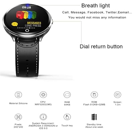 Xinxie Makibes T4 Pro Men s Smart Watch Impermeable de ...