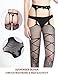 VERO MONTE 3 Styles Thigh High Stockings Fishnet Pantyhose for Women Garter Belt