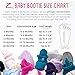 Zutano Unisex Cozie Fleece Baby Booties with Grippers, True Navy, 12 Months