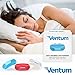 Snoring Solution by Ventum -Anti Snoring Devices-Air Purifier Snore Stopper Nose Vent for Natural and Comfortable Sleep Aid - Air Purifying Respirator Relieves Stuffy Nose - Breathe Fresh Healty Air