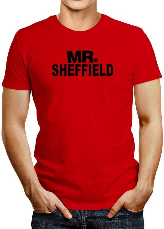 Idakoos Mr Sheffield Bilinear TShirt Clothing