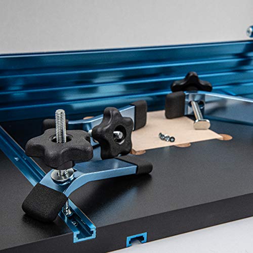 POWERTEC 71539 Drill Press Table 14Inch x 24Inch Aluminum