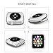Apple Watch 2/3 Case 42mm, iwatch Screen Protector TPU All-around Protective Case 0.3mm HD Clear Ultra-thin Cover for New Apple Watch Series 3/2(2017)