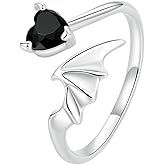 RUKYF Ajustable Rings for Women Dainty Open Stacking Rings Unique Trendy Jewelry for Women